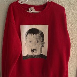 Red Kids Graphic Sweatshirt